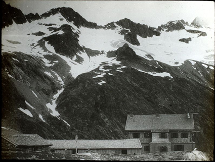 Richterhütte im Juli 1903 Foto: Alexander Eric Hasse (1875 - 1935)