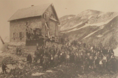 Neue Reichenberger Hütte Einweihung 1926