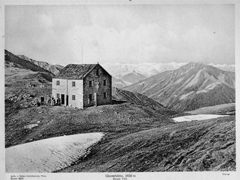 Glorer Hütte ca 1900